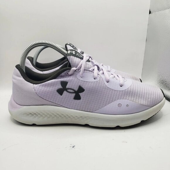 Under Armour Charged Pursuit 3 Tech Purple Violet Sneaker Women 8.5 3025430-500 - Picture 1 of 7